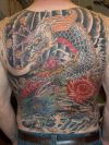 japanese dragon tattoos on back